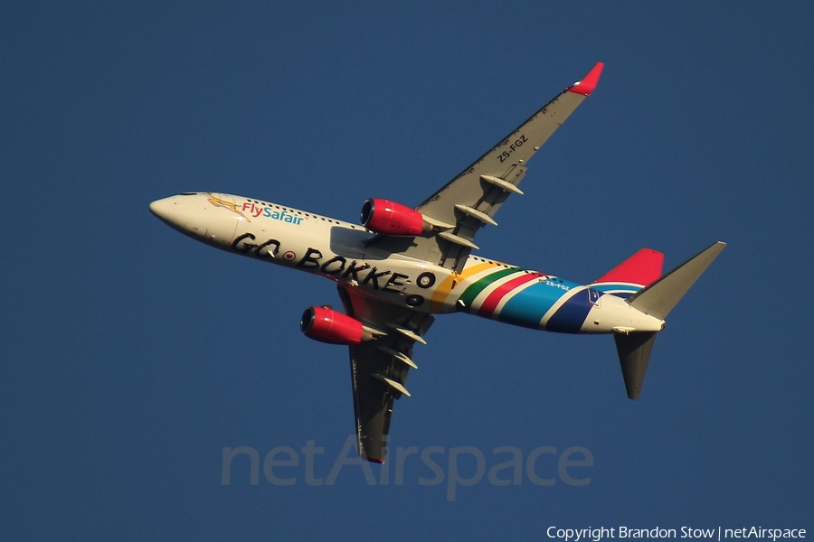 FlySafair Boeing 737-8HO (ZS-FGZ) | Photo 579979