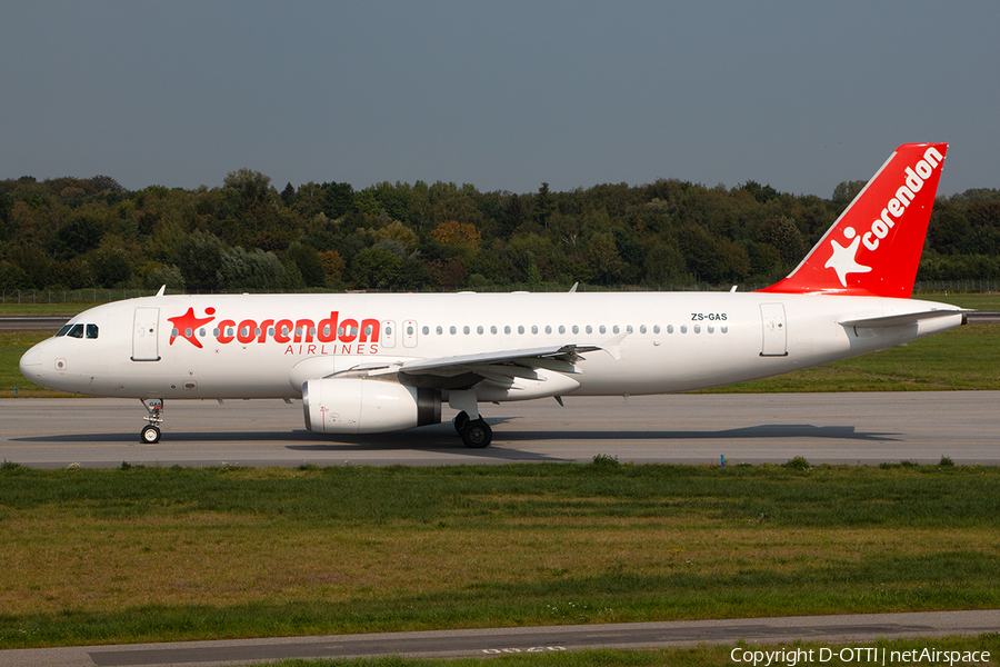 Corendon Airlines Airbus A320-231 (ZS-GAS) | Photo 344829