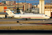 Global Aviation McDonnell Douglas DC-9-32 (ZS-GAU) at  Lisbon - Portela, Portugal