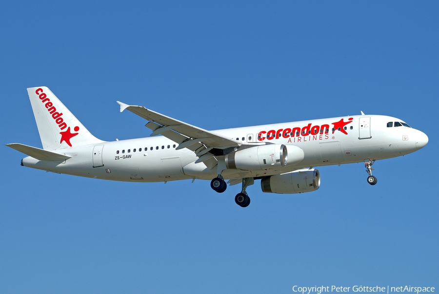 Corendon Airlines Airbus A320-231 (ZS-GAW) | Photo 251944