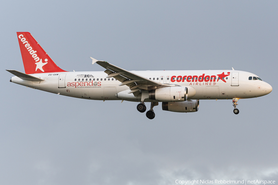 Corendon Airlines Airbus A320-231 (ZS-GAW) | Photo 351462