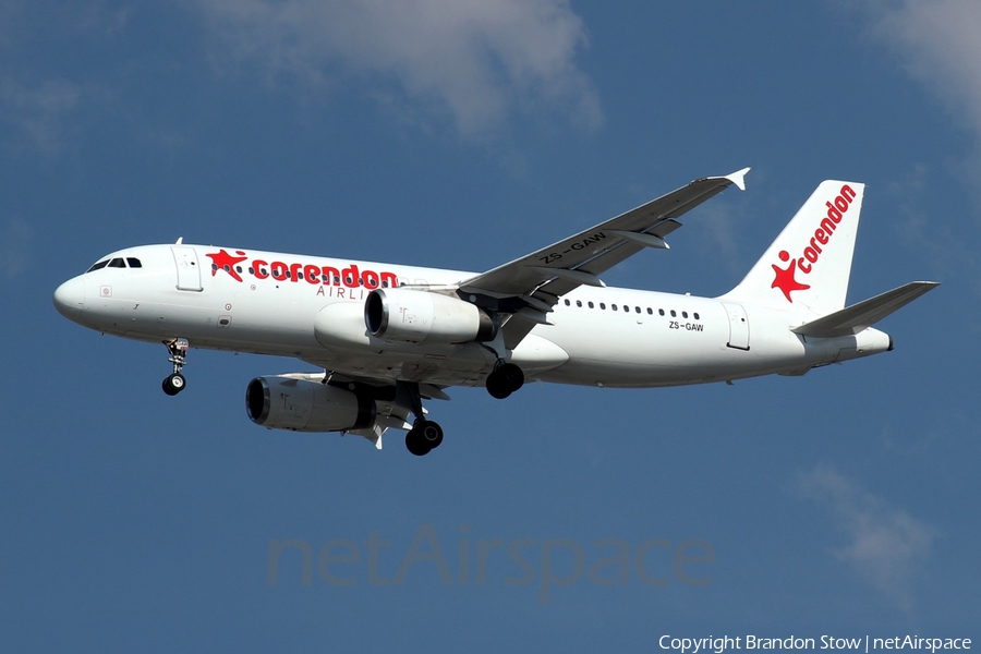 Corendon Airlines Airbus A320-231 (ZS-GAW) | Photo 311828