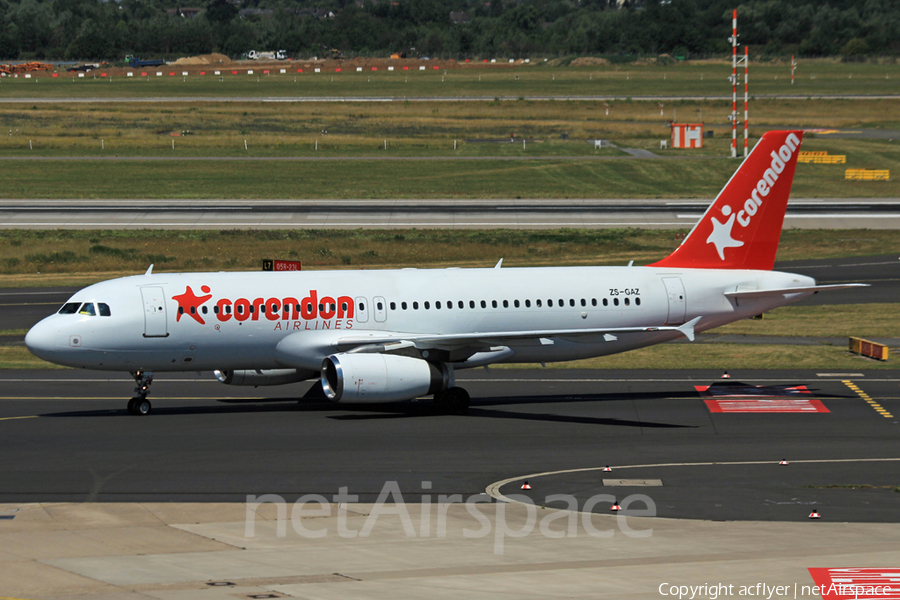 Corendon Airlines Europe (Global Aviation Operations) Airbus A320-231 (ZS-GAZ) | Photo 341937