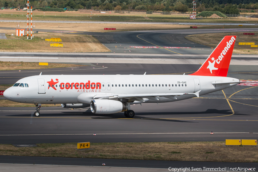 Corendon Airlines Europe (Global Aviation Operations) Airbus A320-231 (ZS-GAZ) | Photo 343084