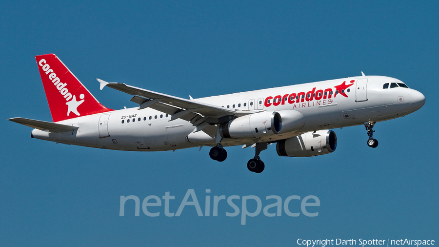 Corendon Airlines Europe (Global Aviation Operations) Airbus A320-231 (ZS-GAZ) | Photo 378742