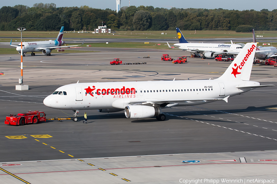 Corendon Airlines Europe (Global Aviation Operations) Airbus A320-231 (ZS-GAZ) | Photo 281206