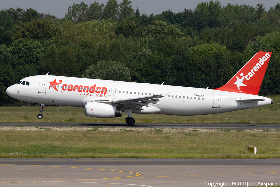 Corendon Airlines Europe (Global Aviation Operations) Airbus A320-231 (ZS-GAZ) | Photo 329818