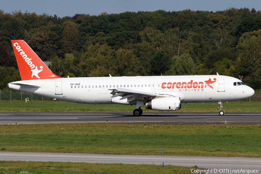 Corendon Airlines Europe (Global Aviation Operations) Airbus A320-231 (ZS-GAZ) | Photo 346950