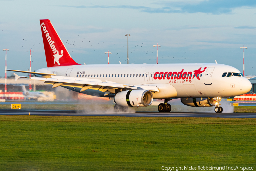 Corendon Airlines Europe (Global Aviation Operations) Airbus A320-231 (ZS-GAZ) | Photo 352476