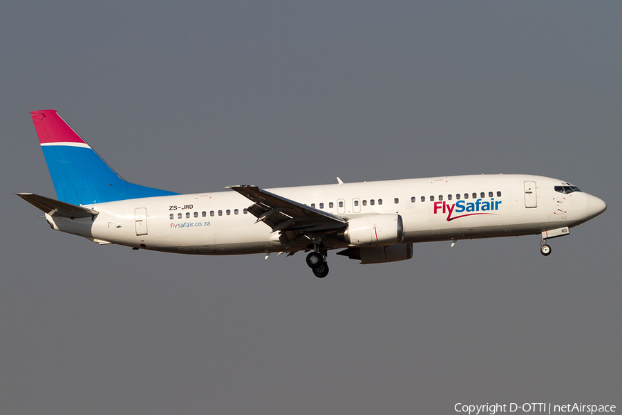 FlySafair Boeing 737-4Y0 (ZS-JRD) | Photo 500674