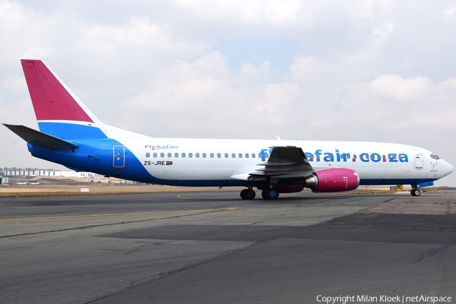 FlySafair Boeing 737-4Y0 (ZS-JRE) | Photo 618922