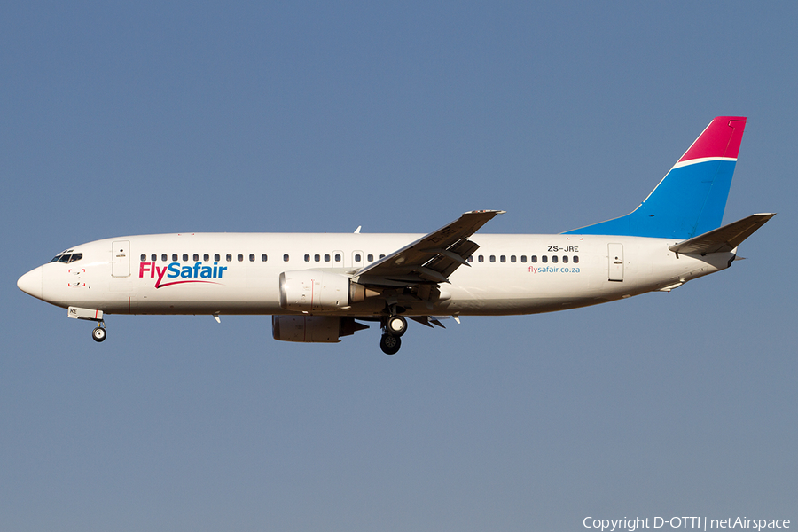 FlySafair Boeing 737-4Y0 (ZS-JRE) | Photo 501614