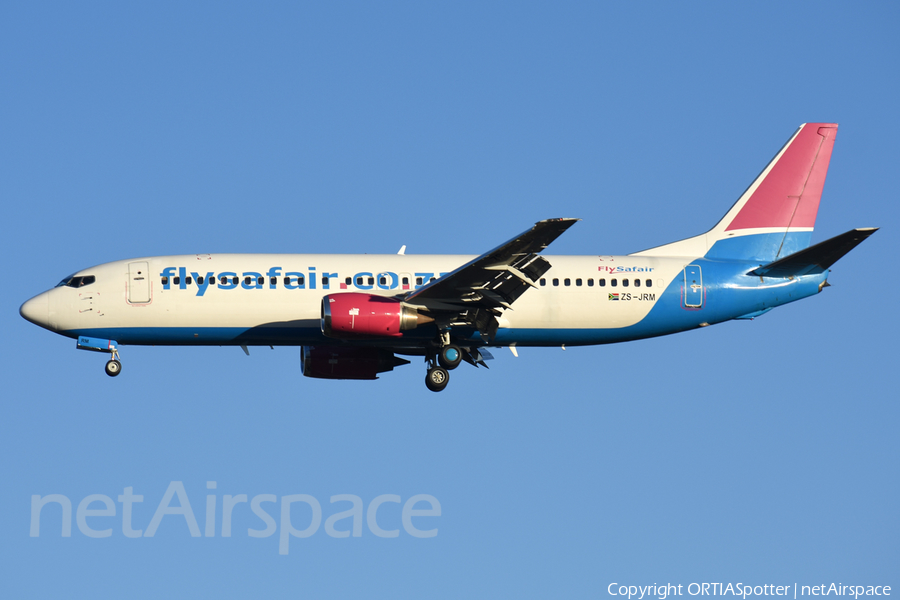 FlySafair Boeing 737-490 (ZS-JRM) | Photo 395207