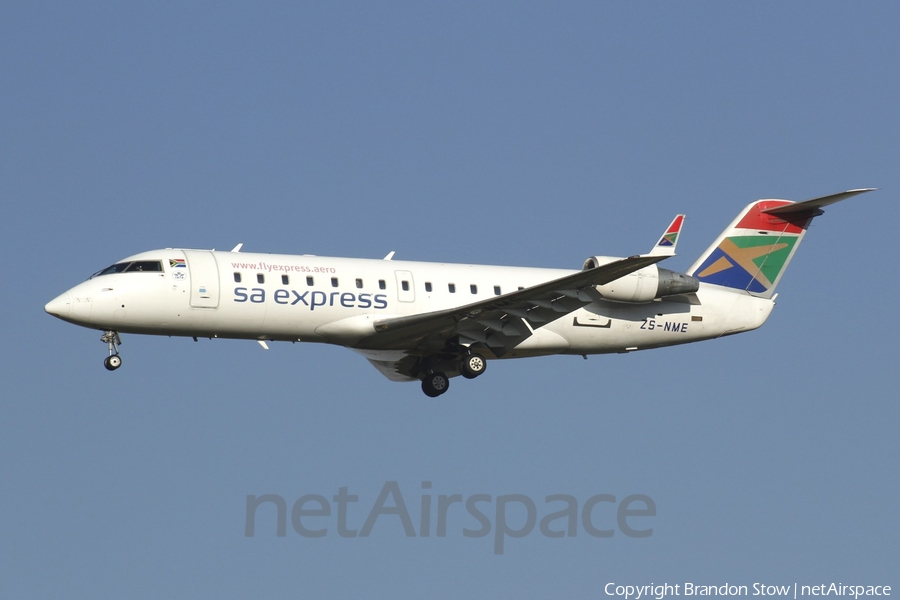 South African Express Bombardier CRJ-200ER (ZS-MNE) | Photo 315806