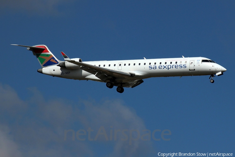 South African Express Bombardier CRJ-701ER (ZS-NBF) | Photo 319166