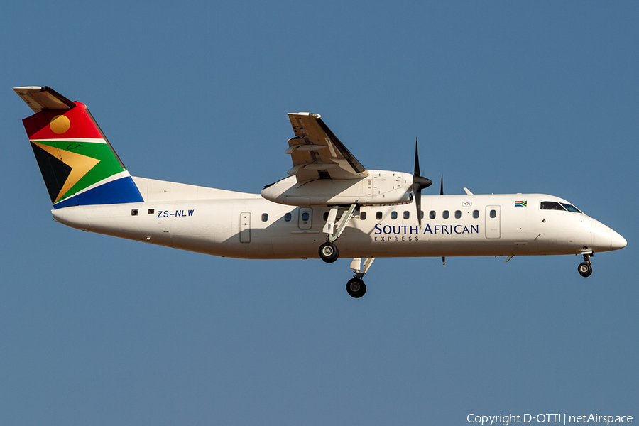 South African Express de Havilland Canada DHC-8-315 (ZS-NLW) | Photo 203769