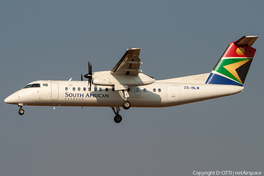 South African Express de Havilland Canada DHC-8-315 (ZS-NLW) | Photo 205010