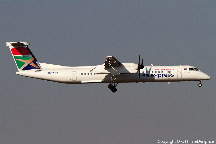 South African Express Bombardier DHC-8-402Q (ZS-NMS) | Photo 500787