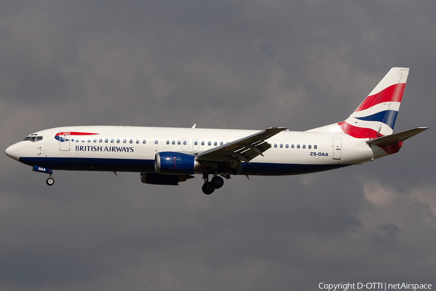 British Airways (Comair) Boeing 737-4L7 (ZS-OAA) | Photo 245377