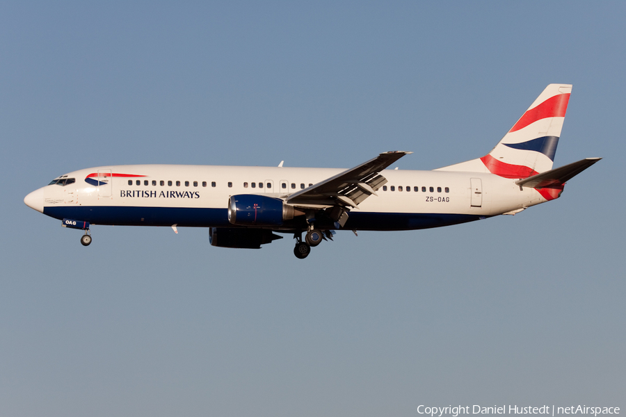 British Airways (Comair) Boeing 737-4H6 (ZS-OAG) | Photo 427358
