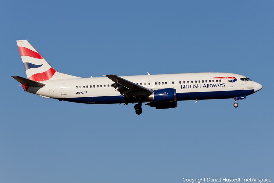 British Airways (Comair) Boeing 737-4S3 (ZS-OAP) | Photo 425903