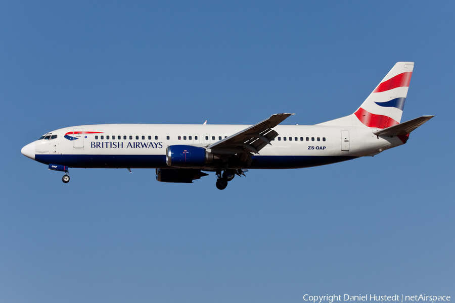 British Airways (Comair) Boeing 737-4S3 (ZS-OAP) | Photo 427360