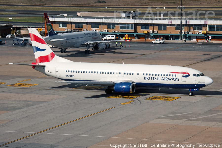 British Airways (Comair) Boeing 737-4S3 (ZS-OAP) | Photo 143788