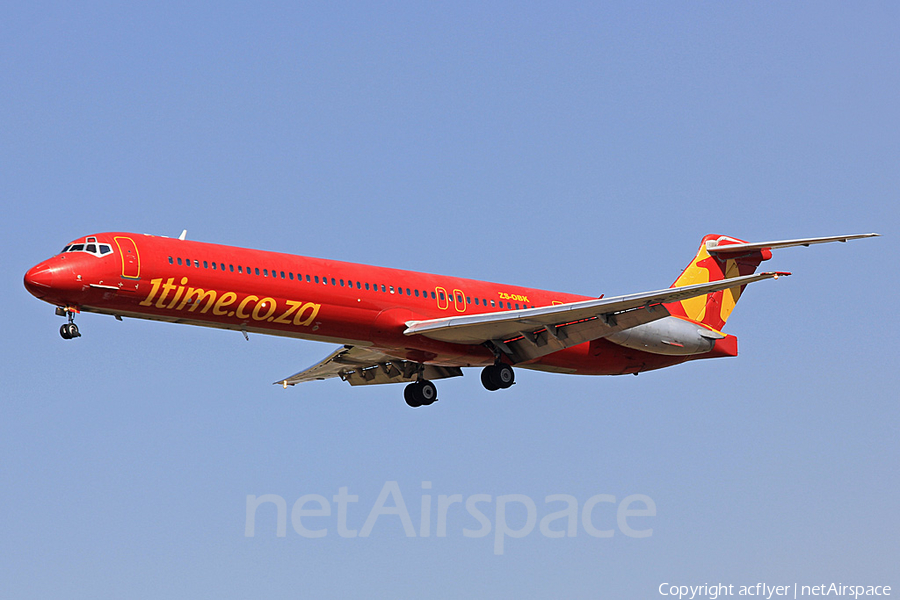 1Time Airlines McDonnell Douglas MD-82 (ZS-OBK) | Photo 153004