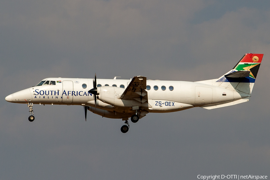 South African Airlink BAe Systems Jetstream 41 (ZS-OEX) | Photo 205894