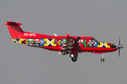 Skyscapes Air Charters Pilatus PC-12/45 (ZS-OFD) at  Johannesburg - O.R.Tambo International, South Africa