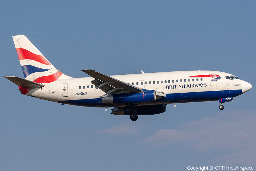 British Airways (Comair) Boeing 737-236(Adv) (ZS-OKD) | Photo 244061