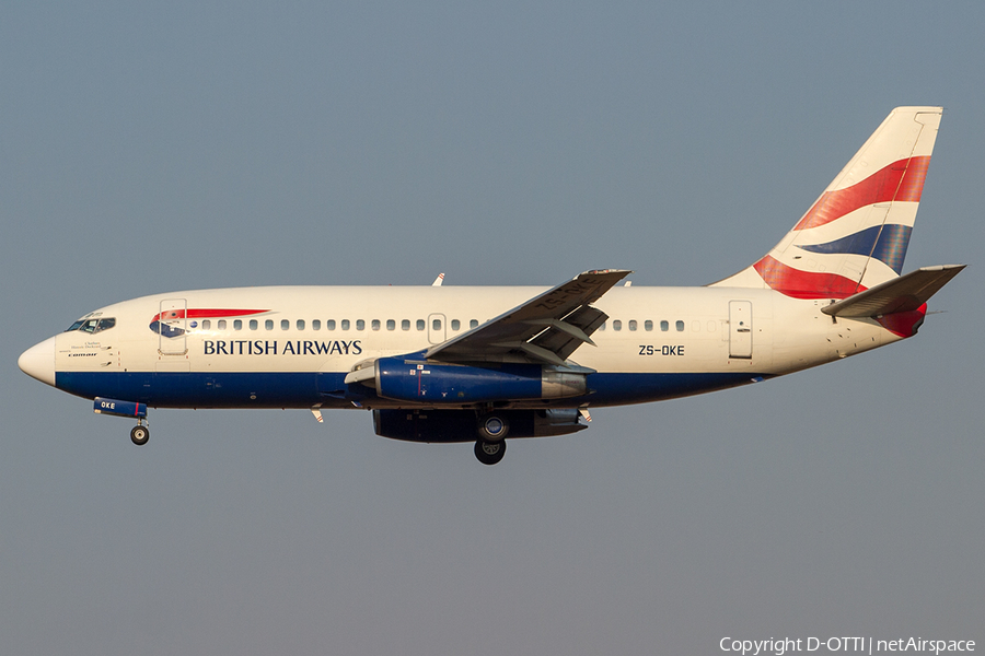 British Airways (Comair) Boeing 737-236(Adv) (ZS-OKE) | Photo 203563