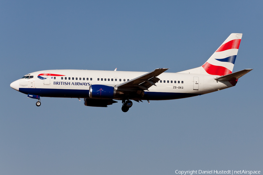 British Airways (Comair) Boeing 737-376 (ZS-OKG) | Photo 444154