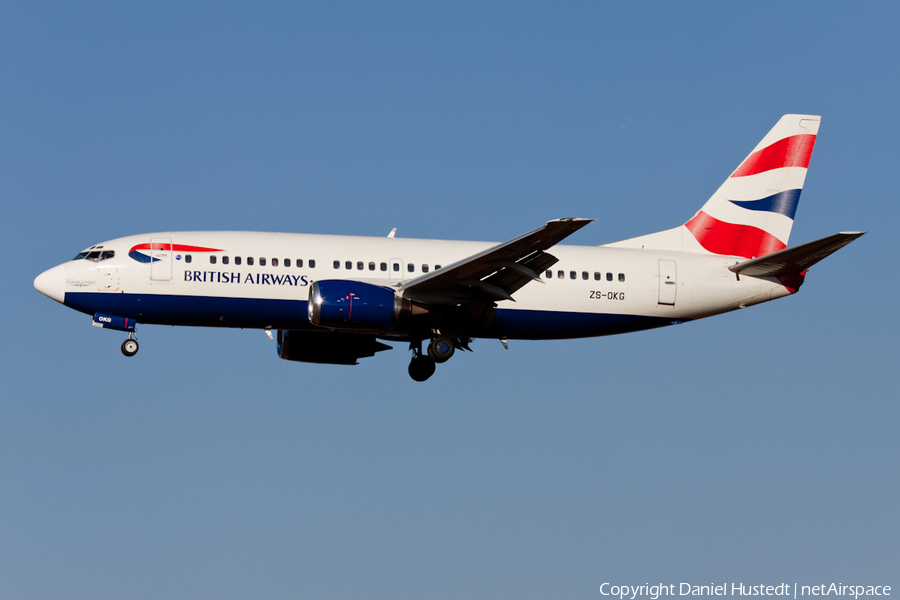 British Airways (Comair) Boeing 737-376 (ZS-OKG) | Photo 444964