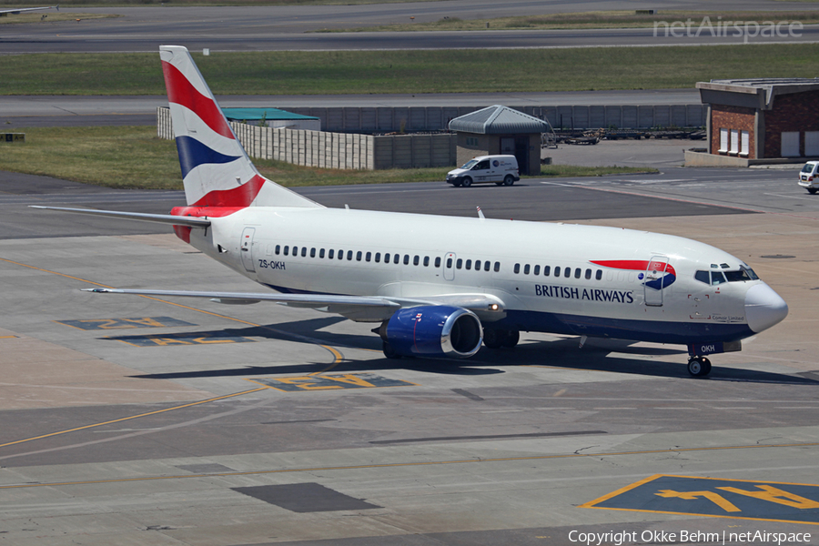 British Airways (Comair) Boeing 737-376 (ZS-OKH) | Photo 52319