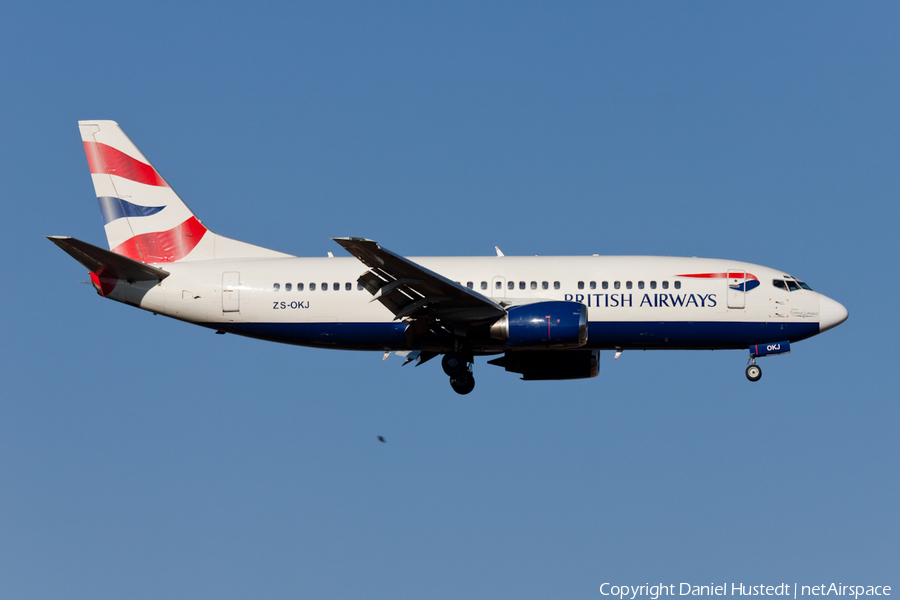 British Airways (Comair) Boeing 737-376 (ZS-OKJ) | Photo 425905