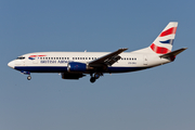 British Airways (Comair) Boeing 737-376 (ZS-OKJ) at  Johannesburg - O.R.Tambo International, South Africa