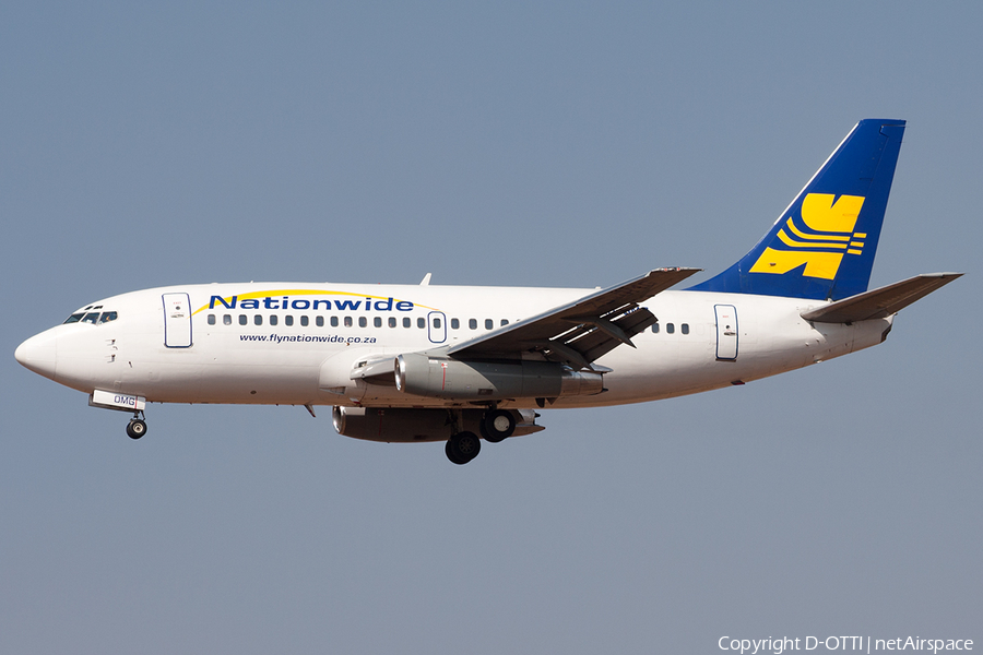 Nationwide Airlines Boeing 737-230(Adv) (ZS-OMG) | Photo 204654