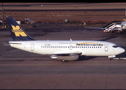 Nationwide Airlines Boeing 737-258(Adv) (ZS-OOC) at  Johannesburg - O.R.Tambo International, South Africa
