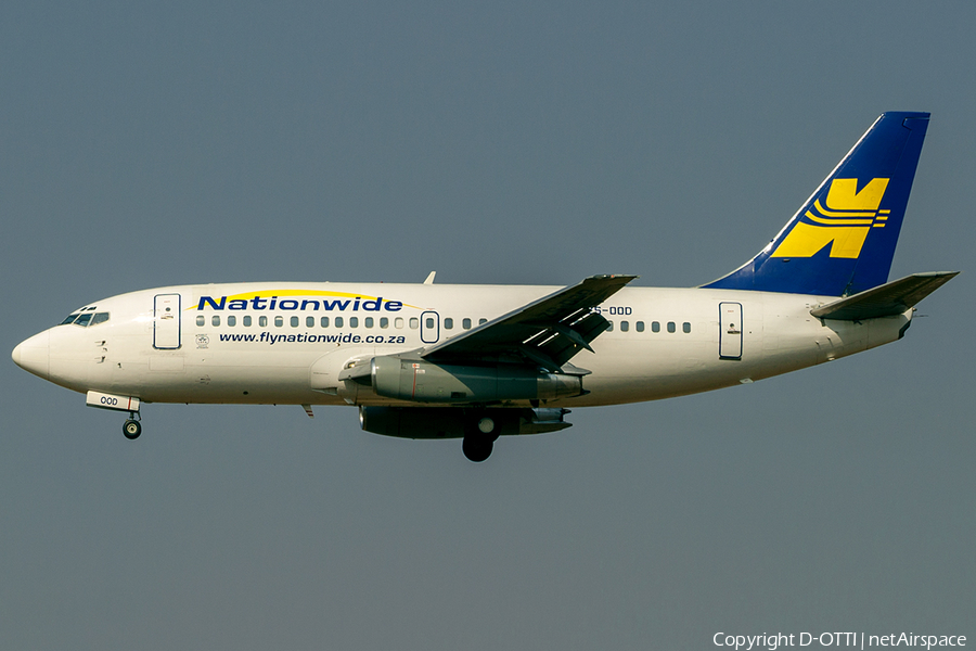 Nationwide Airlines Boeing 737-258(Adv) (ZS-OOD) | Photo 203333