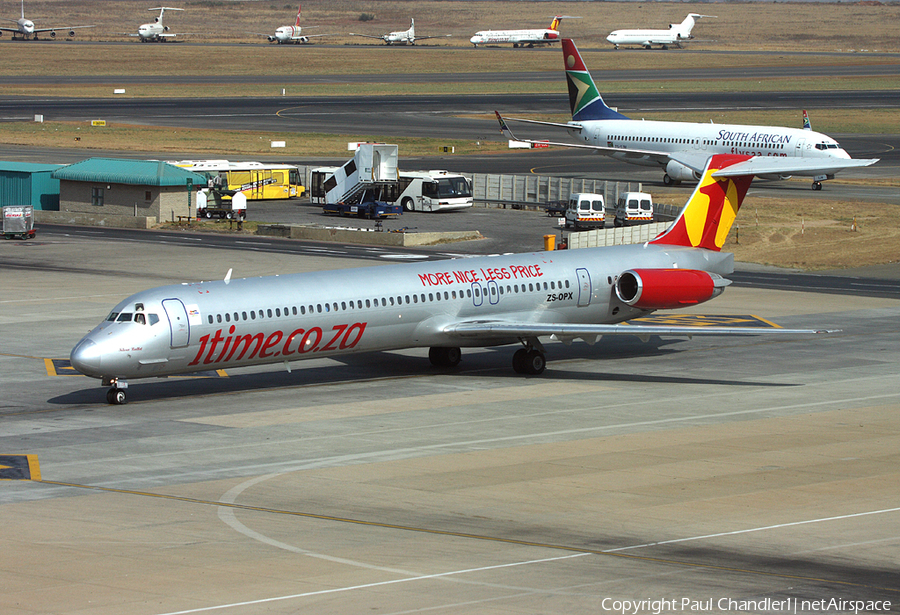 1Time Airlines McDonnell Douglas MD-83 (ZS-OPX) | Photo 64378