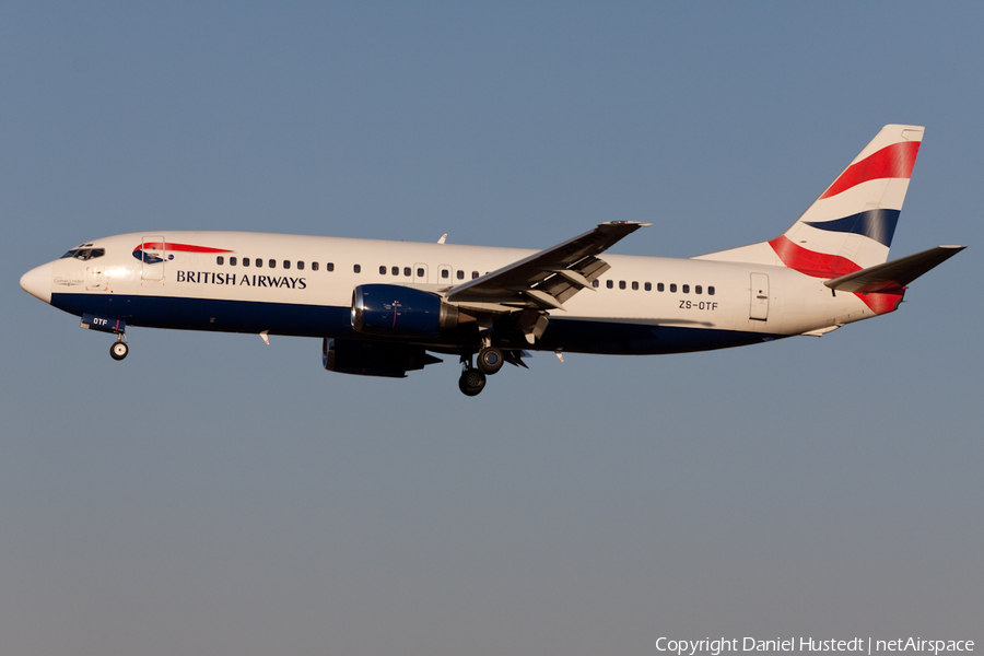 British Airways (Comair) Boeing 737-436 (ZS-OTF) | Photo 444155