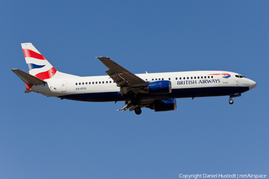 British Airways (Comair) Boeing 737-436 (ZS-OTG) | Photo 425906