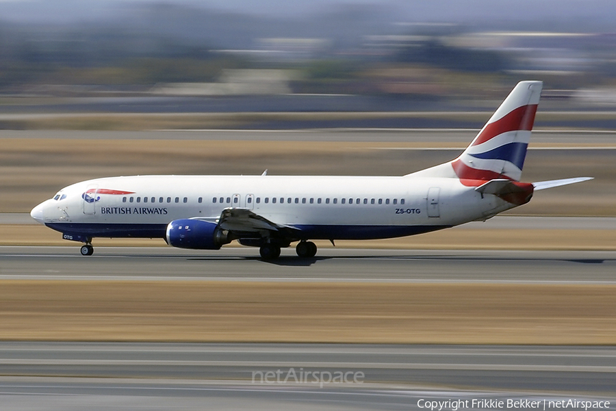 British Airways (Comair) Boeing 737-436 (ZS-OTG) | Photo 28279