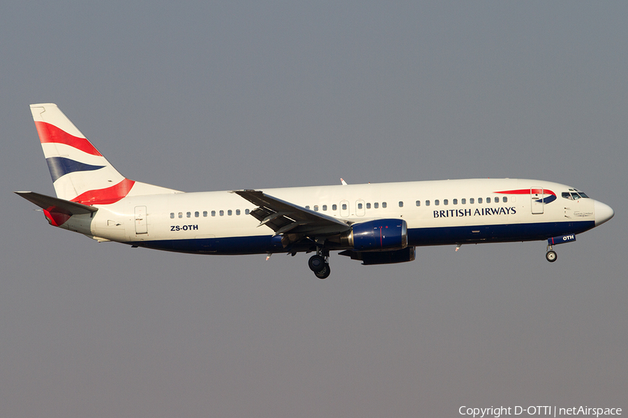 British Airways (Comair) Boeing 737-436 (ZS-OTH) | Photo 498960