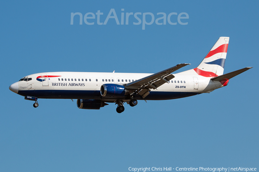 British Airways (Comair) Boeing 737-436 (ZS-OTH) | Photo 154299