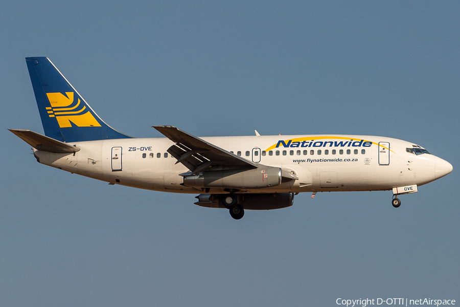 Nationwide Airlines Boeing 737-228(Adv) (ZS-OVE) | Photo 205703