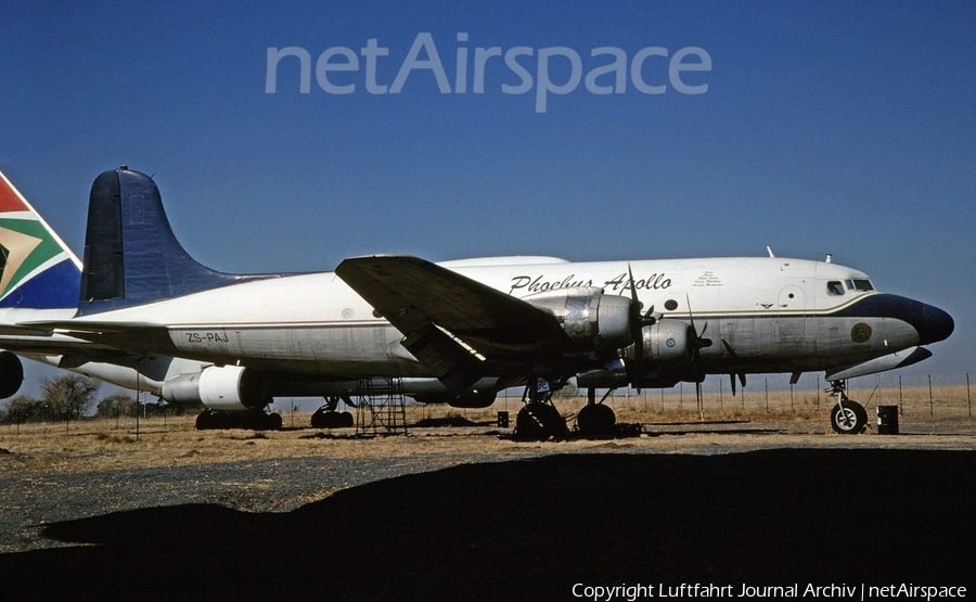 Phoebus Apollo Aviation Douglas C-54D Skymaster (ZS-PAJ) | Photo 407311