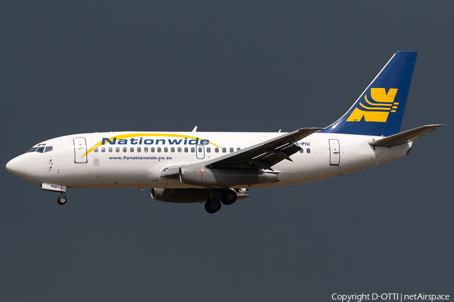 Nationwide Airlines Boeing 737-205(Adv) (ZS-PIU) | Photo 244279