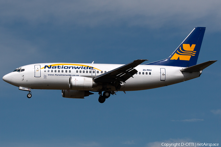 Nationwide Airlines Boeing 737-529 (ZS-PKV) | Photo 245364